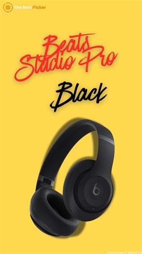 Beats Studio Pro – Best Noise Cancelling Headphones for Travel & Work The Beats Studio Pro – Black offers powerful active noise cancellation (ANC), immersive USB-C lossless audio, ultra-comfortable ear cups, and an incredible 40-hour battery life. Perfect for long flights, office productivity, remote work, commuting, and daily music listening. With seamless Apple & Android compatibility, fast charging, rich bass, and crystal-clear sound quality, these premium wireless headphones deliver flagship