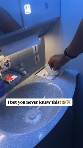 BeyondtheroutineSJ on Instagram: "Be honest- have you ever noticed the foot pedal on some airplane bathroom for the trash bin? Little design, big hygiene win ! #aviation #airplane #didyouknow #travelreels #travelsmart"