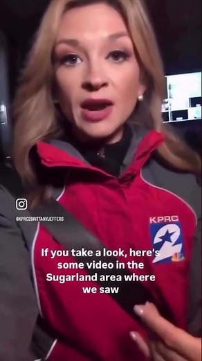 Early Sunday driving conditions in metro Houston during winter storm