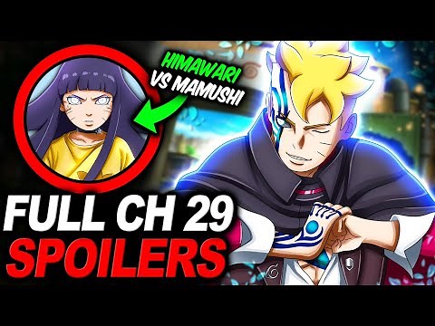 🚨 🚨 Boruto's DOJUTSU AWAKENS - Boruto Two Blue Vortex Chapter 29 FULL SPOILERS!