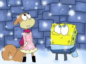 Spongebob x Sandy: Amazed