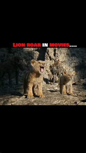 Lion roar in movies ☠️ #viral #shorts