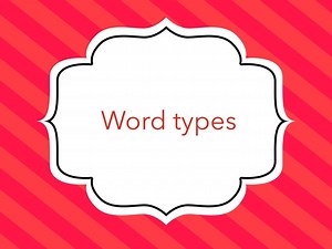 Word Types
