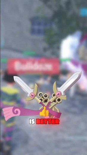 Why DOUBLADE is BETTER than AEGISLASH in Pokemon Legends ZA #Pokemon #PokemonLegendsZA #nintendo