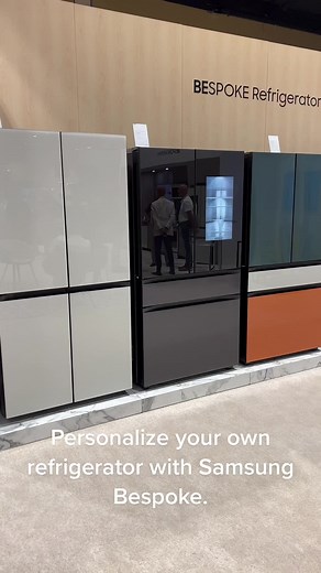 Personalize Your Kitchen with Samsung Bespoke Refrigerator Color Choices