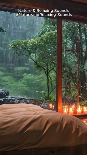 Sleep in 60 Seconds Mozart Rain & Piano for Deep Sleep😴