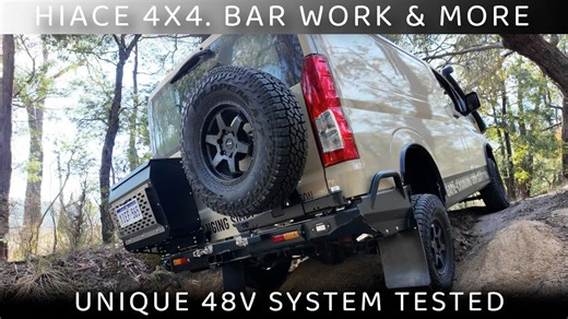HiAce 4x4 Upgrades – Bar Work and Tough Mod Improvements
