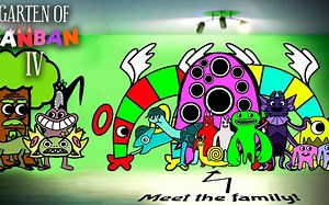 Garten of Banban 4 - ALL BOSSES + ENDING Full Gameplay