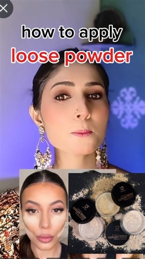 arti on Instagram: "How to use loose powder #loosepowder #makuoevessetkaisekrne #looosepawderkokaiselgaye #facepawder #bridelbeauty #beautytutorial #trending #beautytutorial #beautytips #beautyblender #teachmakuep #makupeinspo #makupeseris #makuperecreation #makupeartist #mpmakupartist #satna #makoverarti9 #vril Makeup tutorial for beginners Makeup tutorial Makeup series Makeup tips Beauty blender Beauty tips Bridelmakupe Mp Makeup artists Makeup influencer Reel Instagram grow Makupekosetkaisekr