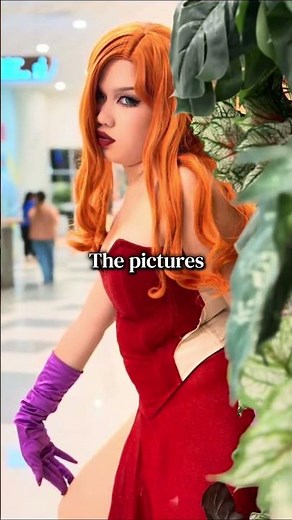 Pics of my Jessica Rabbit cosplay👠🎙️ #cosplay #cosplayer #jessicarabbit #photoshoot