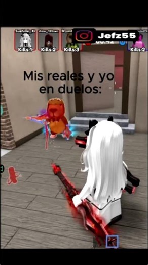ASI JUGAMOS DUELOS EN ROBLOX CON LOS COMPAS #roblox #games #robloxgameplay #terror #editroblox