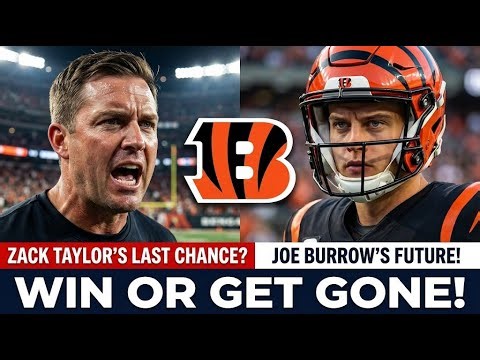 5 mint ago: Zack Taylor's Last Chance? The Bengals Just Made a Massive Mistake!