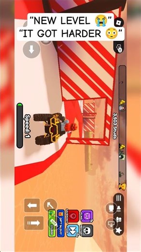 Checkpoint 2 Is Already Hard 😭🍬 | Candy Land Part 1#roblox #shorts