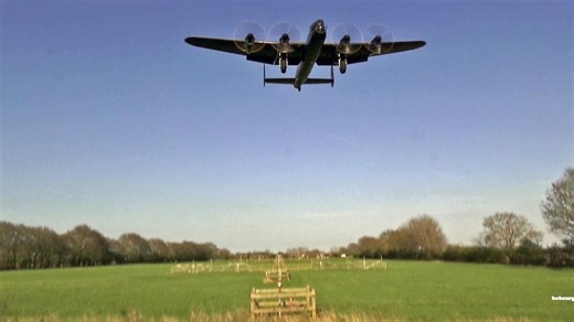 RAF Coningsby watched a historic Lancaster flypast