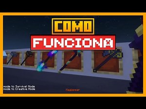 CÓMO FUNCIONA el EFECTO MAGISLAM en MINECRAFT con SWORDS MOD