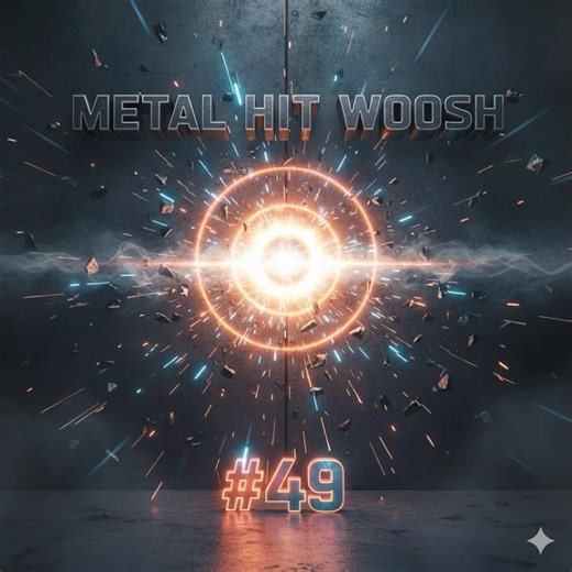 Metal Hit Woosh ⚙️ | Epic Cinematic Sound Effect | VibeDrops #49