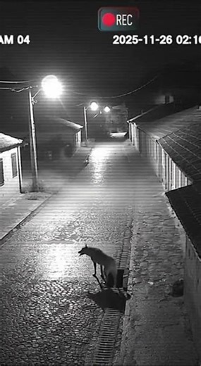 Something Walked Past the Camera at 3AM… Terrifying Footage