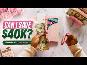 Can Savings Challenges Help Me Save $40K? | Cash Stuffing My Biggest Goals #savingschallenges