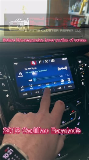 CUE Screen Replacement Guide for 2016 Cadillac Escalade