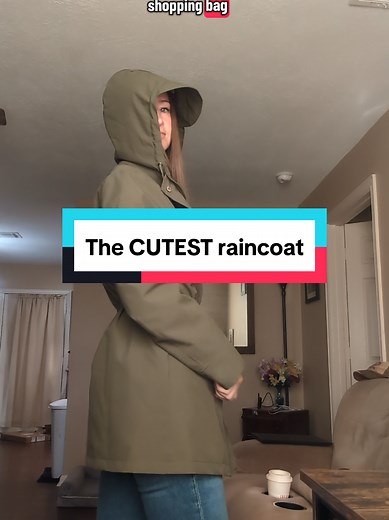 my fav rain coat ever! it's so cute! #raincoat #raincoats #coat #jacket #raining