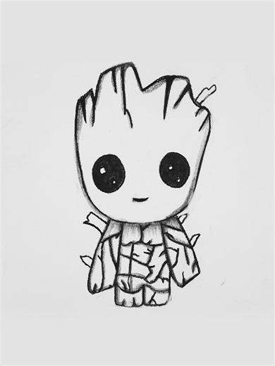 Step-by-Step Guide to Drawing Baby Groot