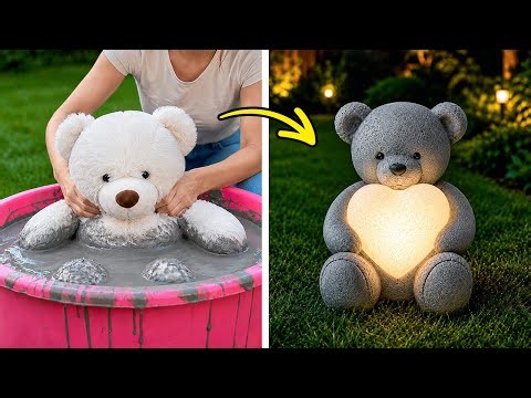 🏡 DIY CEMENT BACKYARD IDEAS THAT WILL BLOW YOUR MIND! 🤯🔥