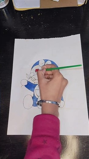 DOREMON DRAWING 🥰. .#art #shortfeeds #doremondrawing