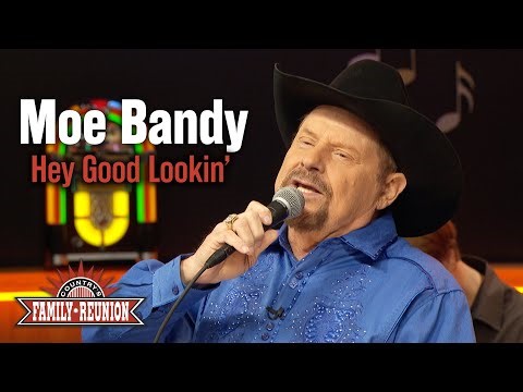 Moe Bandy sings "Hey Good Lookin'"