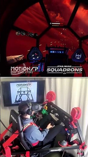6DOF MotionXP Simulator | Star Wars SQUADRONS | Tie Fighter