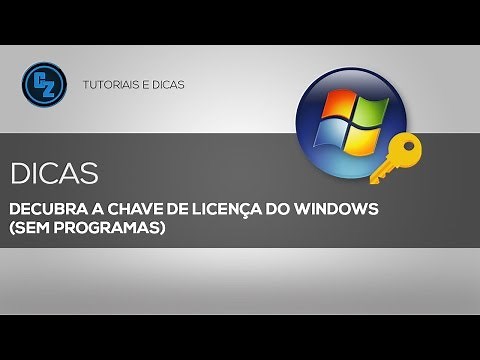 Como Descobrir a Chave de Ativação do Windows (Sem Programas)