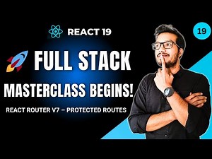 How to Create Protected Routes in React | Auth Guard Example | React Router | React 19 - Ep 19