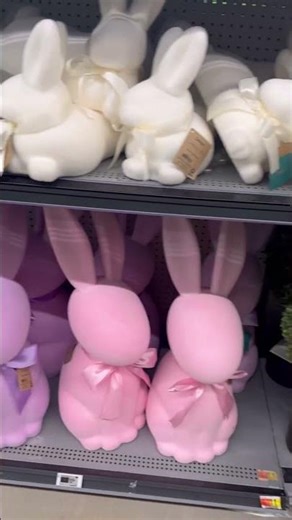 Flocked Bunny @Walmart | Easter Tabletop Decor | #Shorts | Cool Places