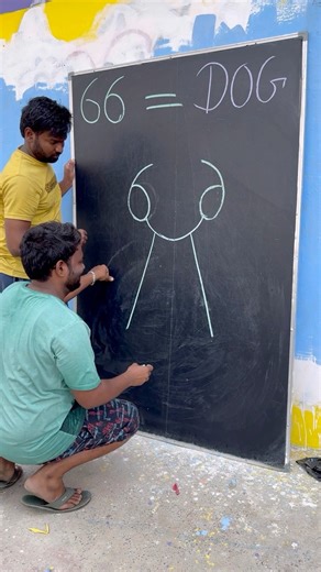 89K views · 673 reactions | New Dog Drawing From 66 Number and Fantastic Drawing idea’s for beginners | AP Drawing | Facebook