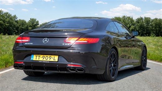 Mercedes S63 AMG coupe acceleration test