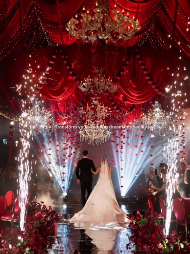 Akankah jadi best wedding di 2026? #fyp #jennifercoppen #justinhubner #wedding #decoration
