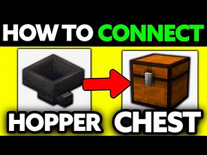How To Connect Hopper to Chest in Minecraft (2025) - Step by Step