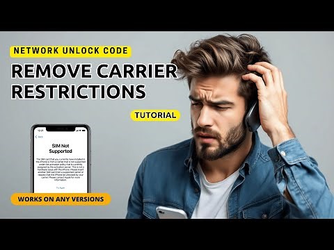 Network Unlock Code | Remove Carrier Restrictions