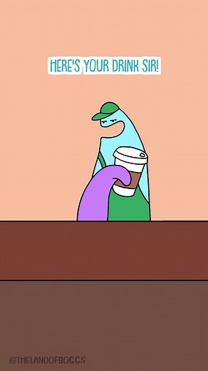 164K views · 5.1K reactions | Had to make an example out of him  #customerservice #animation #boggs #coffee | Movie Clip II | Facebook