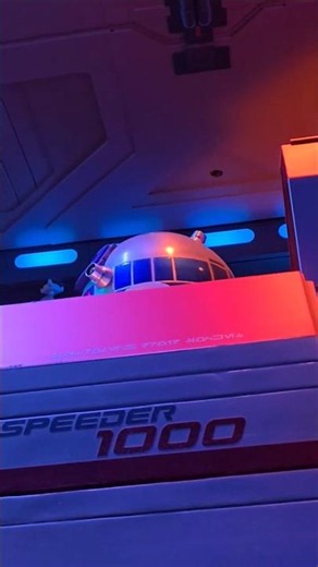 R2-D2 on Star Tours at Disneyland Paris