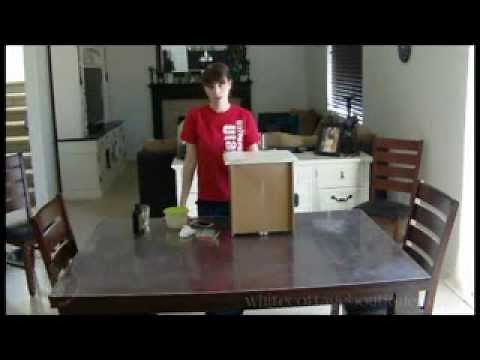 How to Seal Painted Furniture with Water based Wipe On Poly