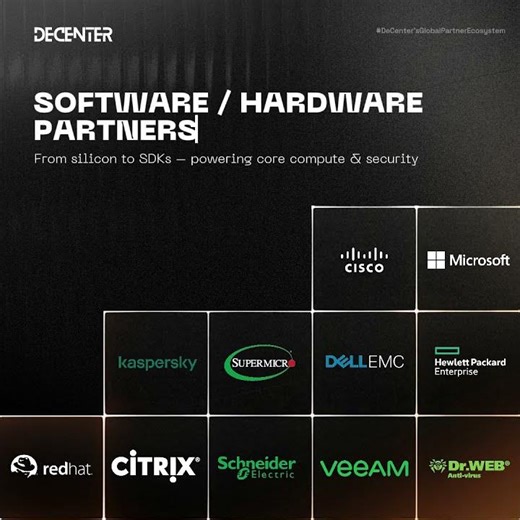 Software / Hardware Partners – Powering the Core of Decentralized Compute