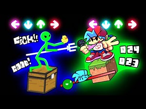 Stickman vs Friday Night Funkin - Cartoon Animation