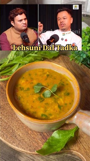 Lehsuni Dal Palak Tadka #daltadka #dalfry #dalpalak #lehsun #chefcooking #dalrecipe #dalfryrecipe