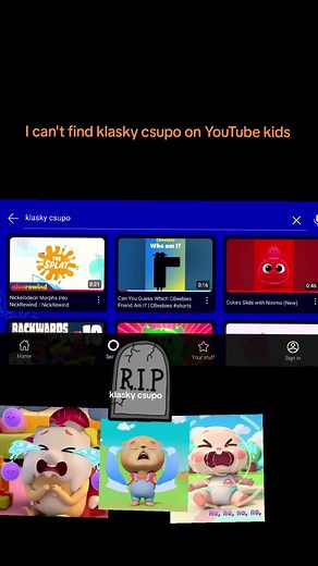 Finding Klasky Csupo Content on YouTube Kids