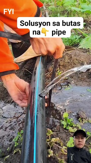 50K views · 81 reactions | Solusyon sa butas na  pipe #plumbing #PlumbingSolutions #tips #tutorial #reelsvideoシ | Jefferson P Ongtan | Facebook