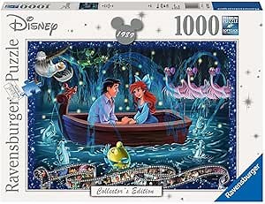 Ravensburger Disney Little Mermaid 1000 Piece Jigsaw Puzzle for Adults - 19745 - Every Piece is Unique, Softclick Technology Means Pieces Fit Together Perfectly