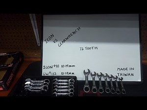 ICON vs GEARWRENCH STUBBY RATCHETING WRENCH SETS, MY THOUGHTS 🤔🧐