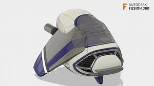 33K views · 133 reactions | Watch how Israel Del Toro, an industrial design student from Georgia Institute of Technology built, animated, and rendered this sleek spaceship in Fusion 360. (Sketch by Michael DiTulio) | Autodesk Education | Facebook