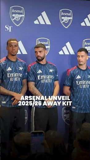 Arsenal unveil 2025/26 away kit
