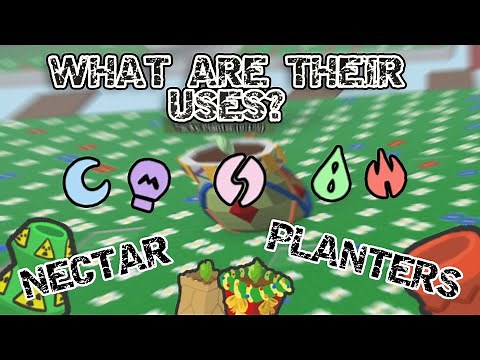 What are planters and nectars explained! Bee Swarm Simulator, Roblox